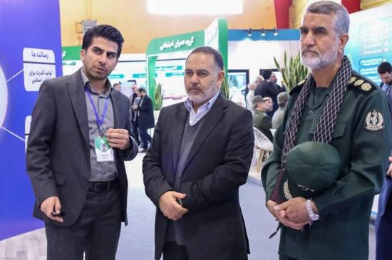 بازدید مسئولان بسیج وزارت دفاع از نمایشگاه «الگوهای مسیر پیشرفت»